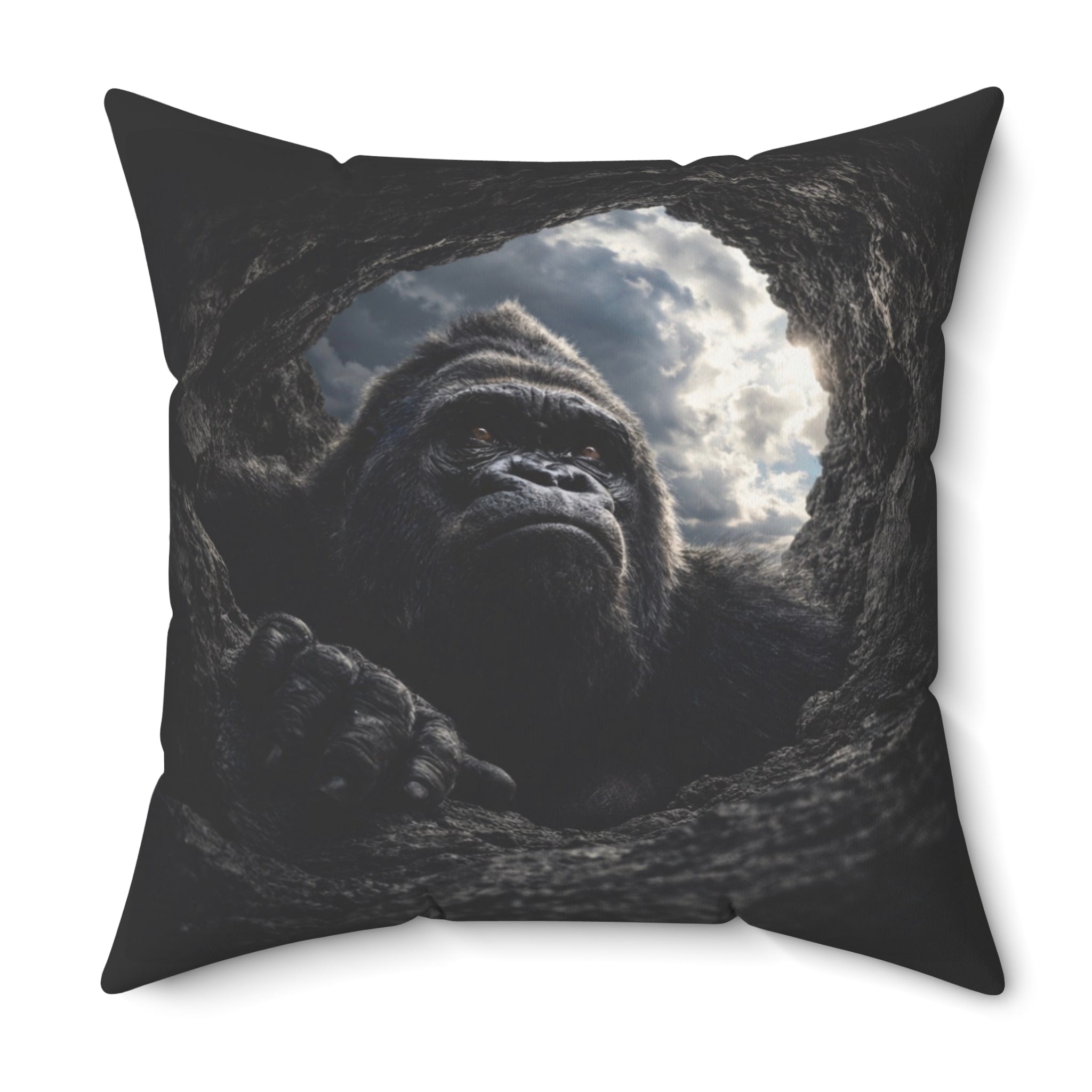 Spun Polyester Square Pillow