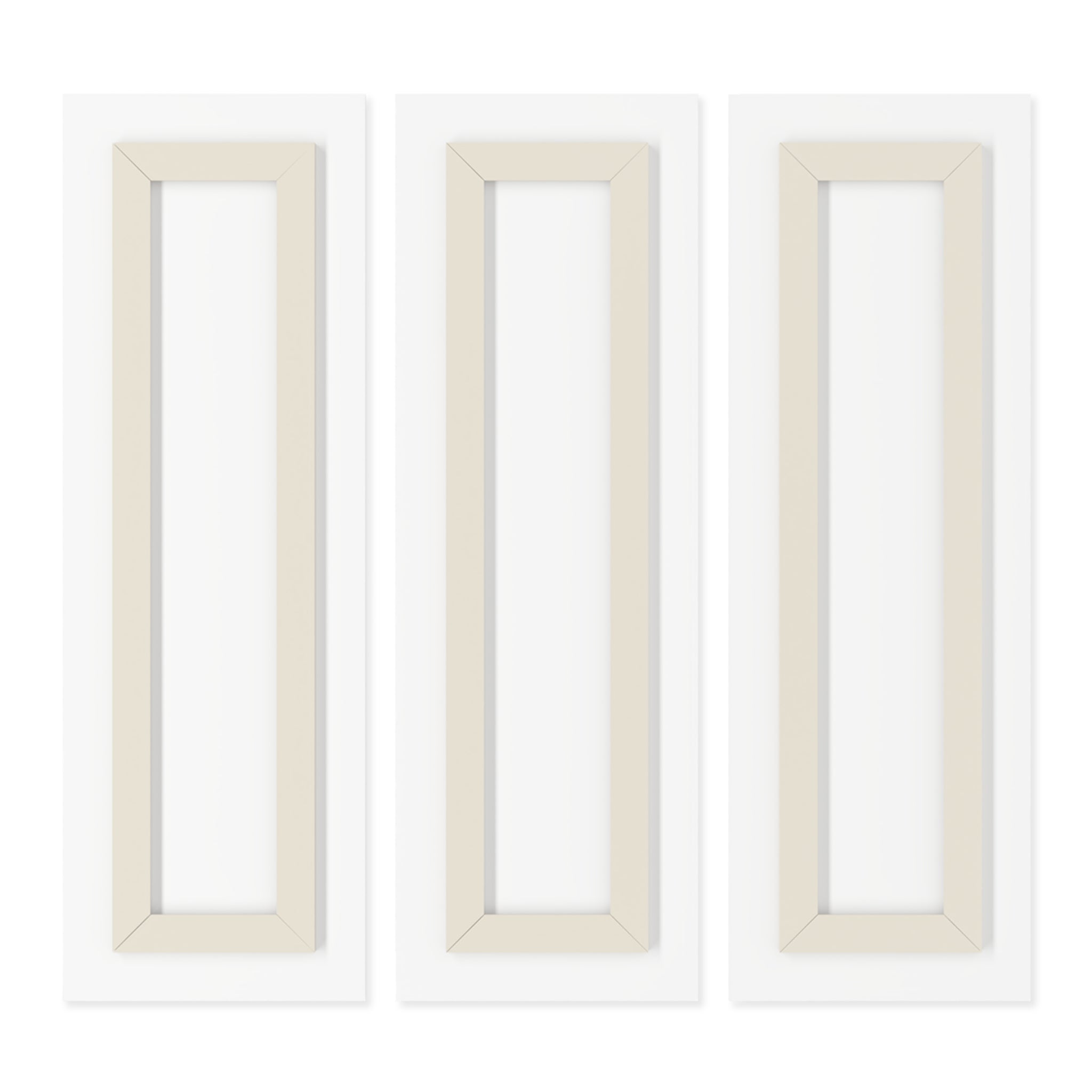 Delux Streetwear Triptych Acrylic Wall Art — Modern Black Logo Panels