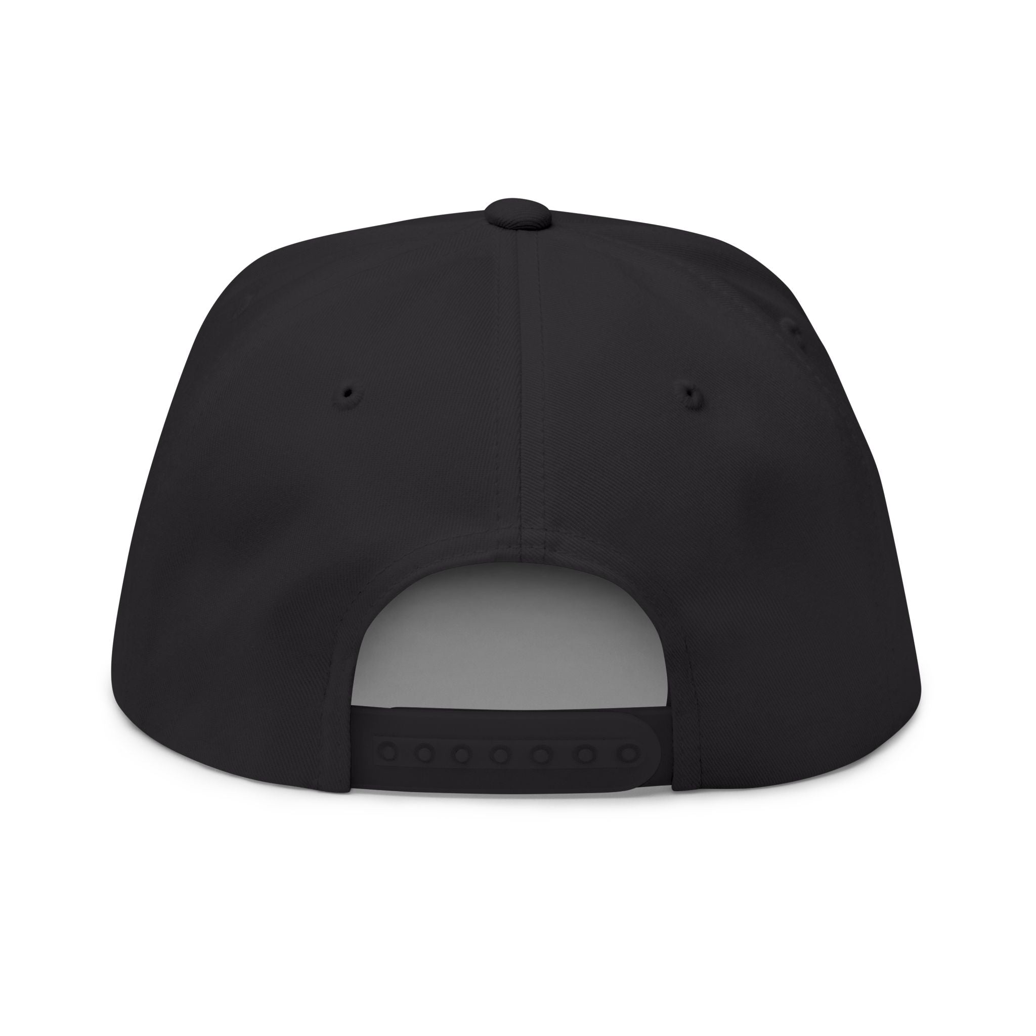 DeLuX Women Embroidered Butterfly Rhinestone Flat Bill Cap — Luxe 'Bee Lux' Snapback