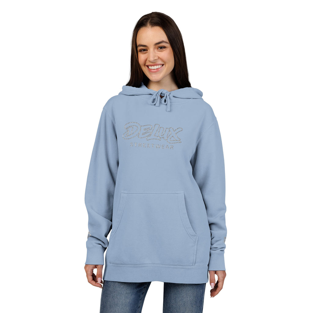 Vintage Green ‘Delux’ Pigment-Dyed Hoodie