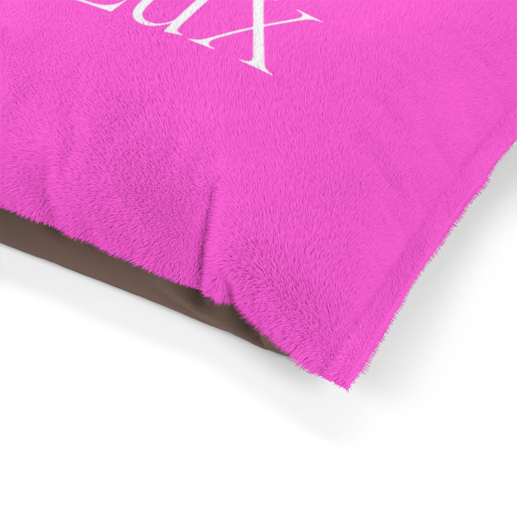 Deluxe Butterfly Pet Bed — Plush Pink Personalized De’Lux