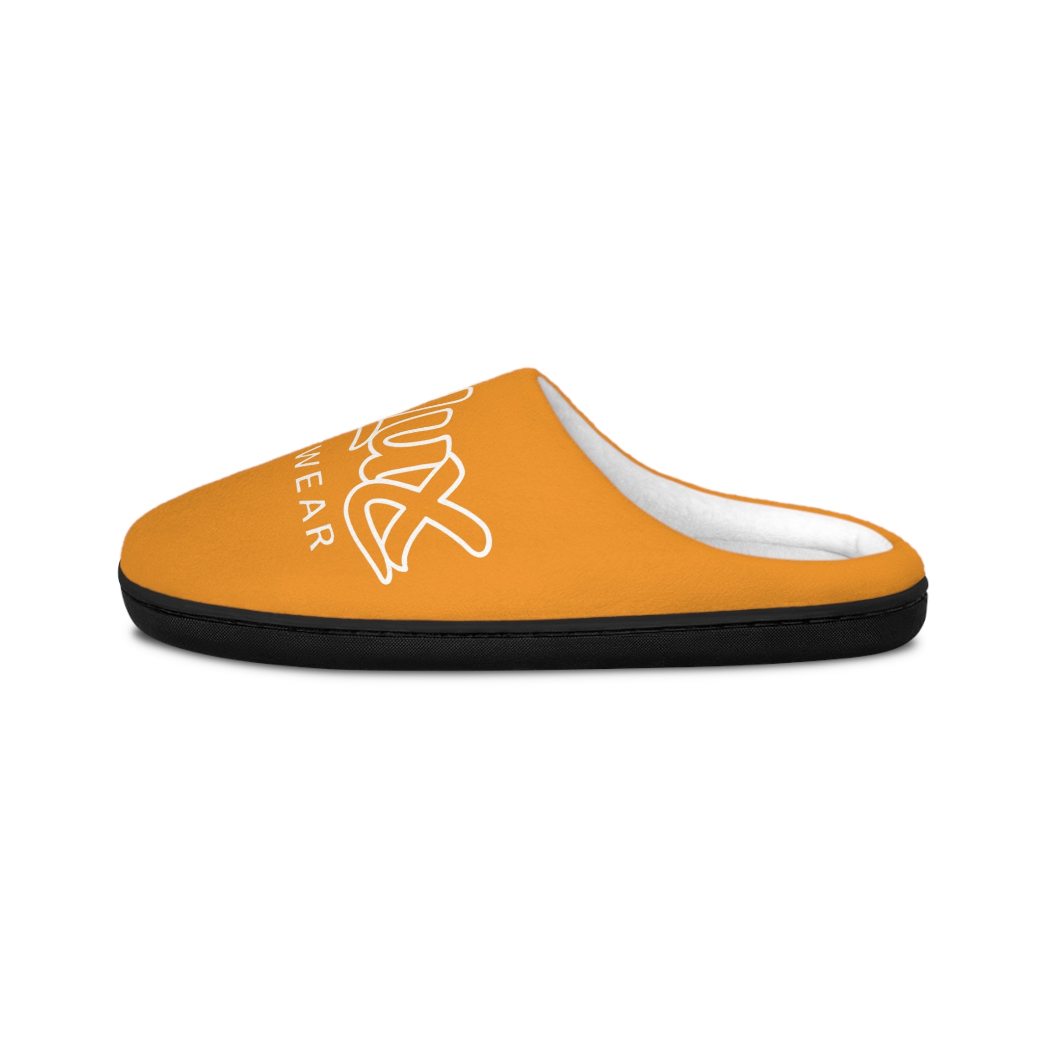 Indoor Slippers - Orange "Delux Streetwear" Comfortable Men’s House Shoes