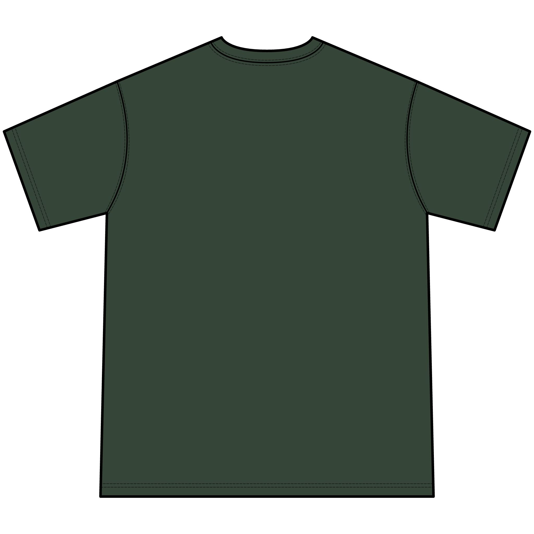 Youth Orange Tie-Dye Tee — Circular 'LUX STREETWEAR' Logo