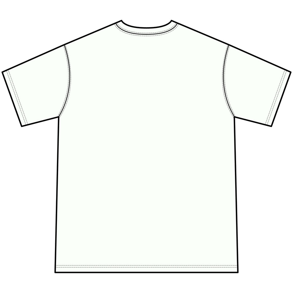Youth Orange Tie-Dye Tee — Circular 'LUX STREETWEAR' Logo