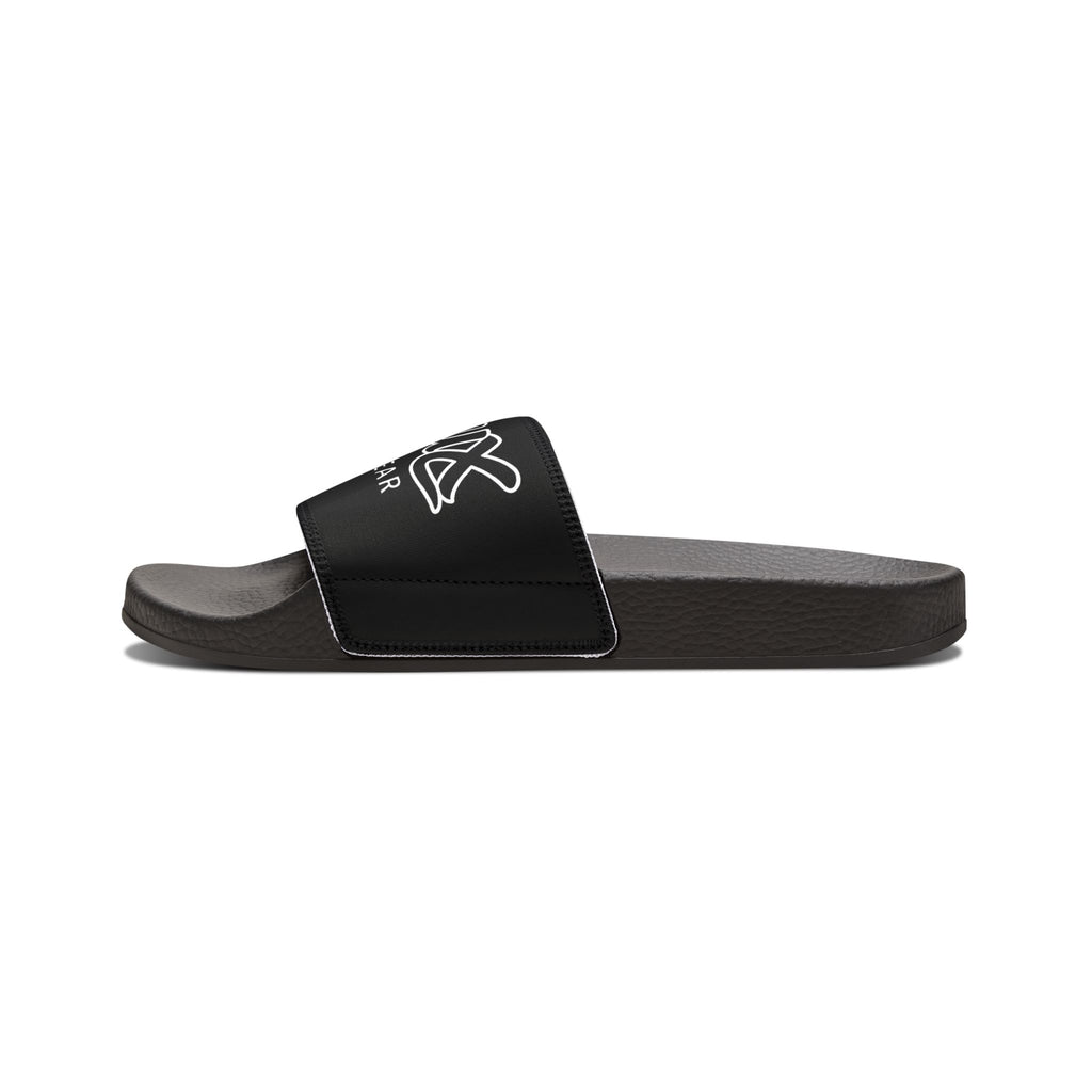 Youth Slide Sandals — 'Delux Streetwear' Adjustable Removable-Strap Pool & Casual Slides