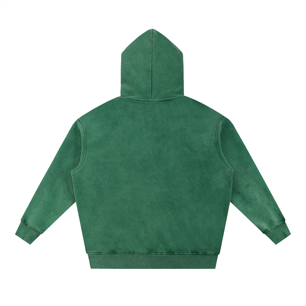 DeLuX Snow Wash Fleece Oversize Hoodie