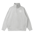 DeLuX Quarter-Zip Drop Shoulder Sweatshirt