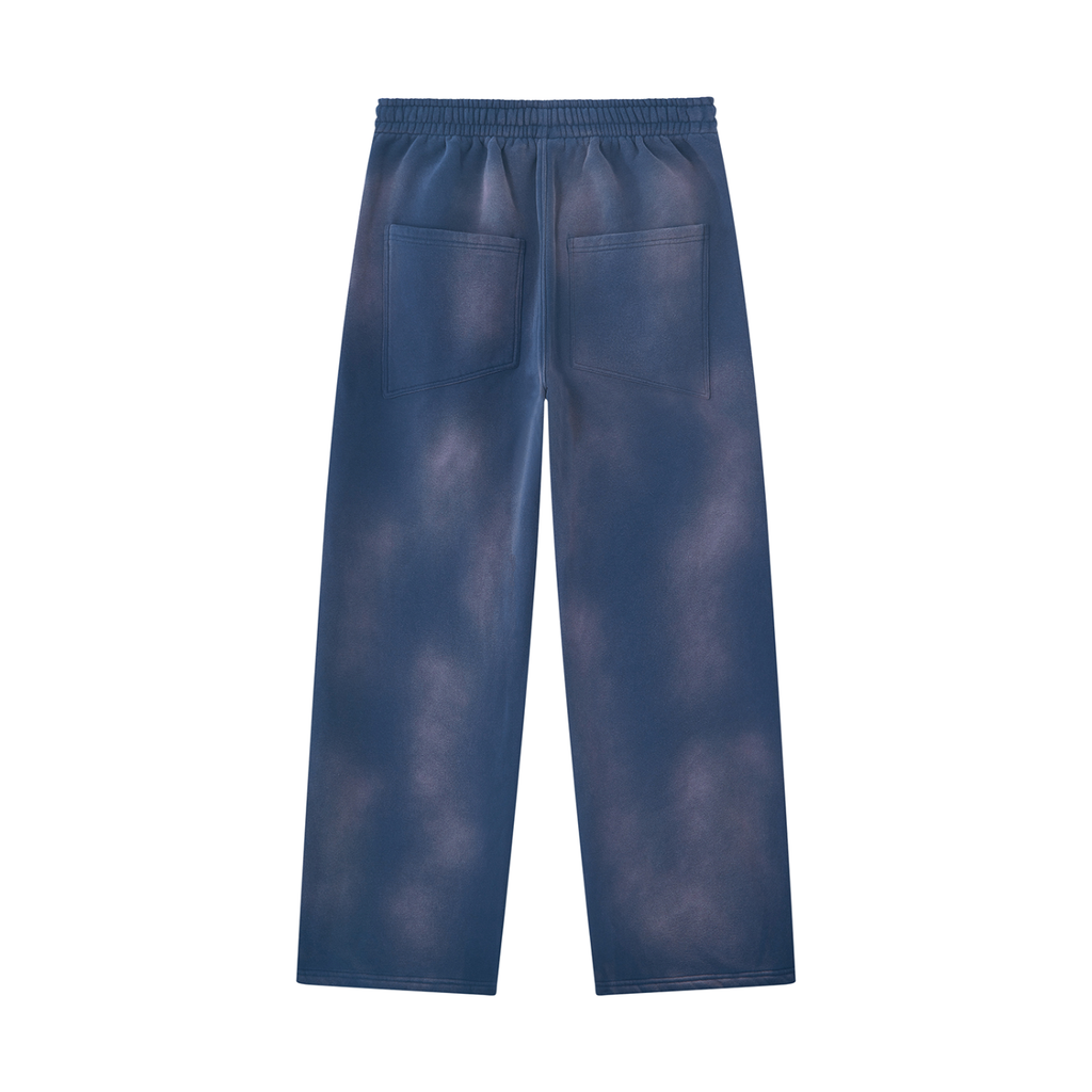 DeLuX Sunfade Wide Leg Fleece Sweatpants