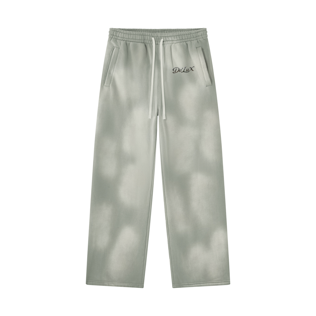 DeLuX Sunfade Wide Leg Fleece Sweatpants