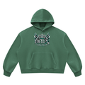 DeLuX Vintage Wash Boxy Fleece Hoodie