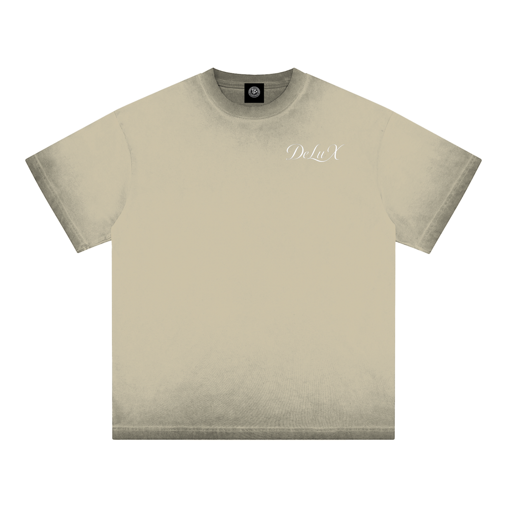 Reverse Dyed Loose Cotton T-Shirt