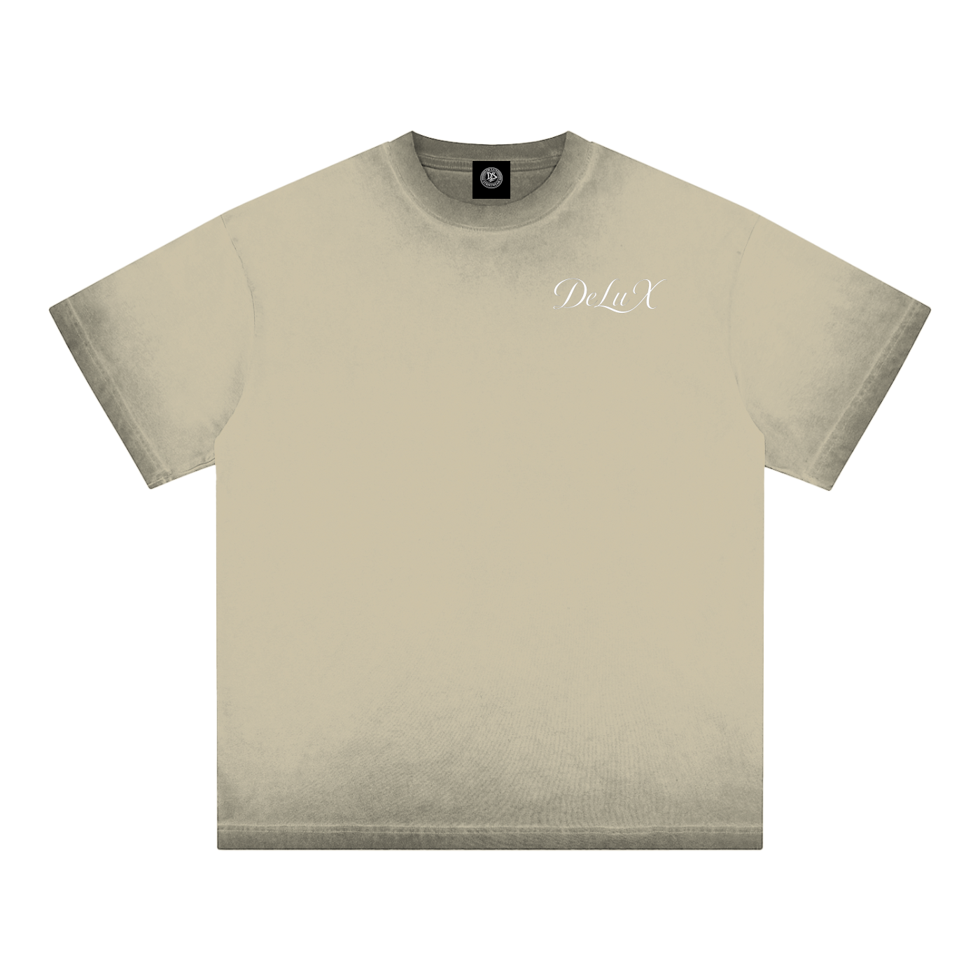 Reverse Dyed Loose Cotton T-Shirt