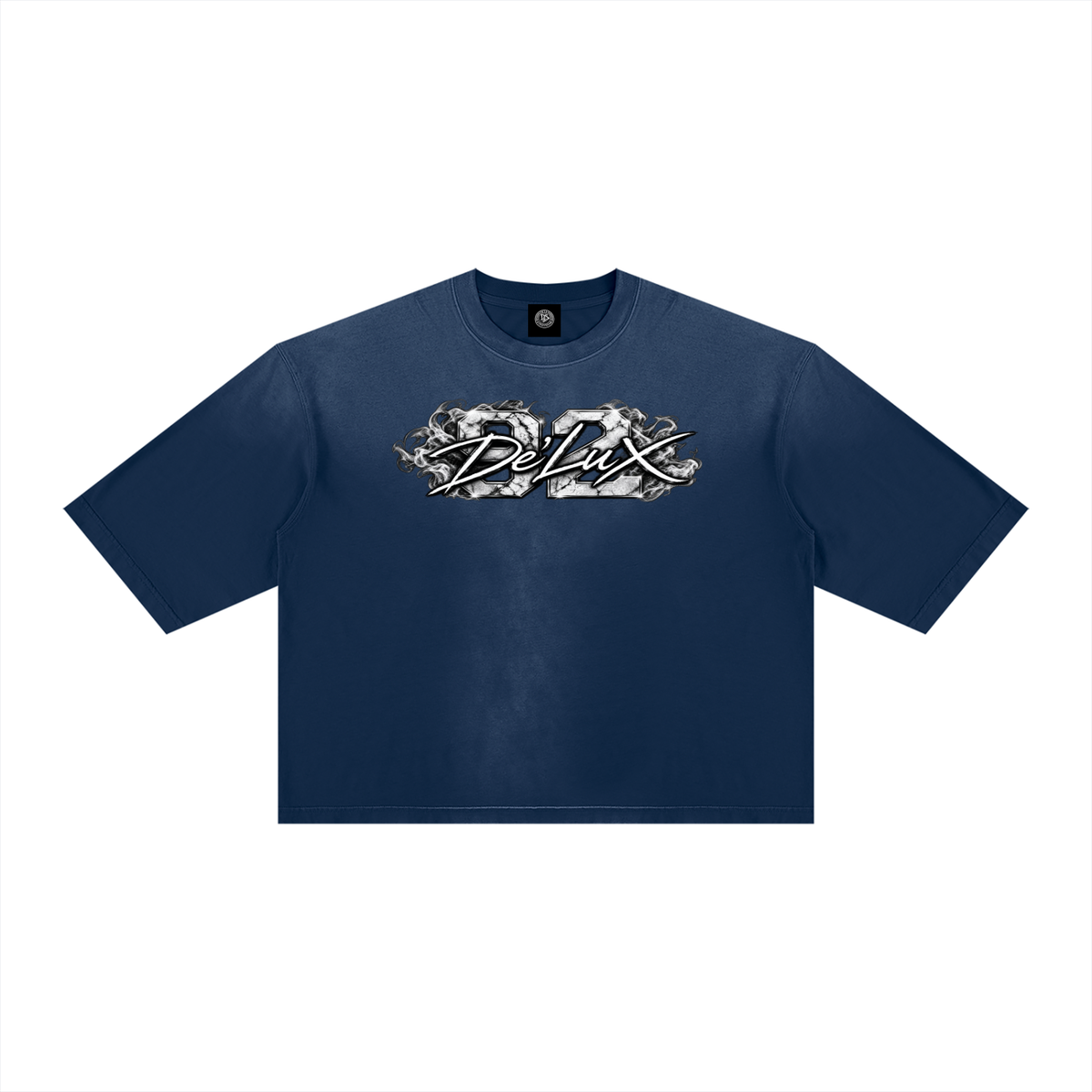 DeLuX Vintage Wash Sunfade Boxy T-Shirt