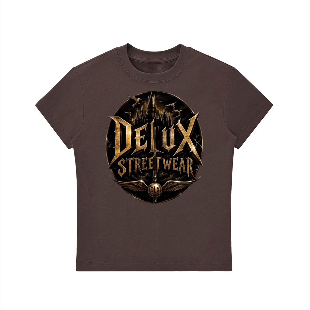 DeLuX Essential Bodycon Crewneck T-Shirt