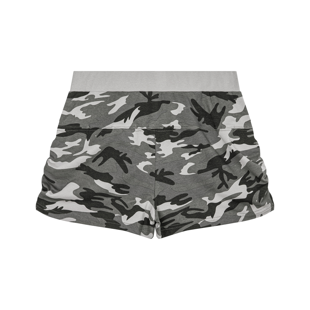 DeLuX Women's Slim Camo Shorts