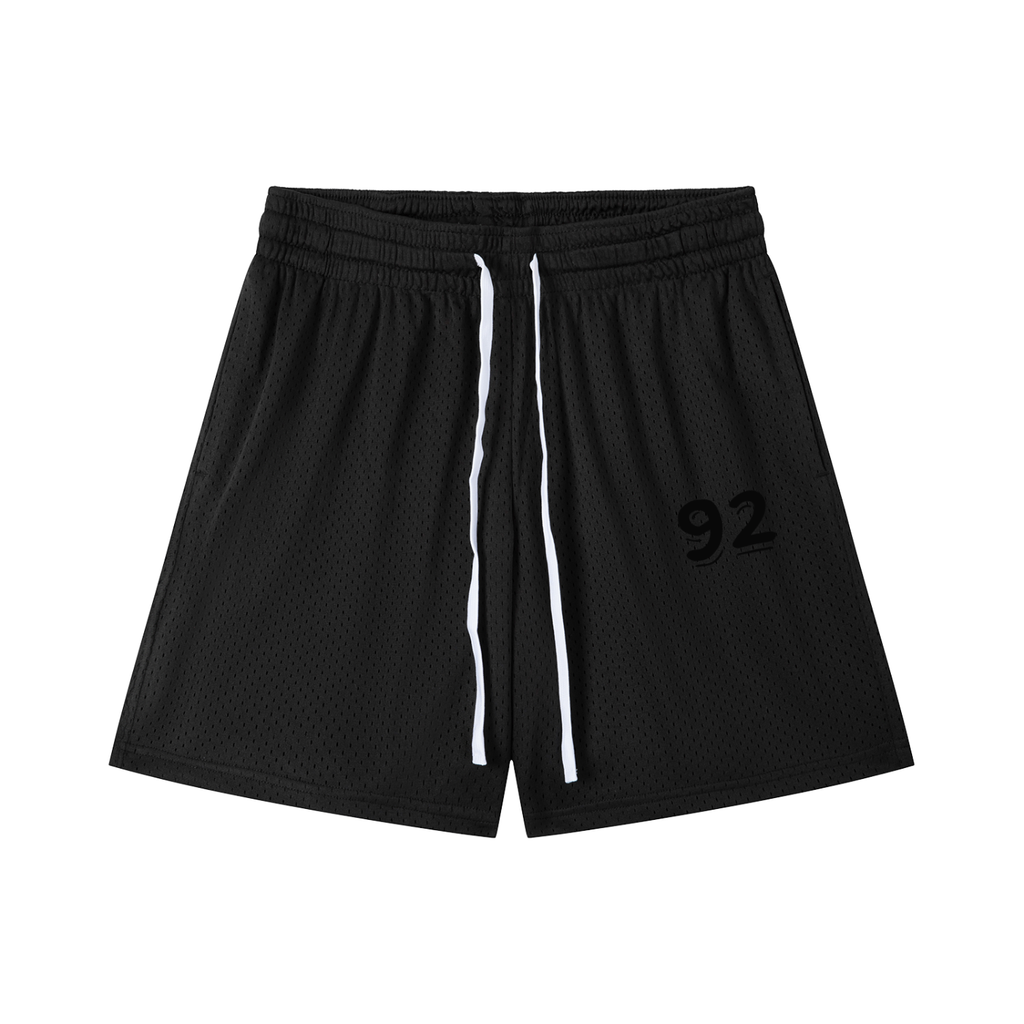 Mesh Drawstring Shorts