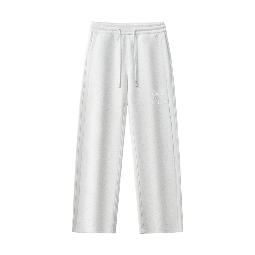 DeLuX Essential Drawstring Straight-Leg Sweatpants