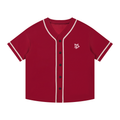 Contrast Piped Button-Up Jersey
