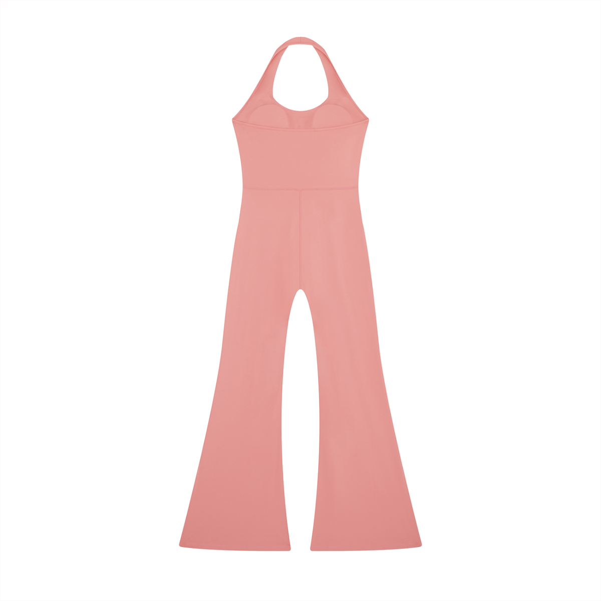 DeLuX Women’s Halter Flared Jumpsuit