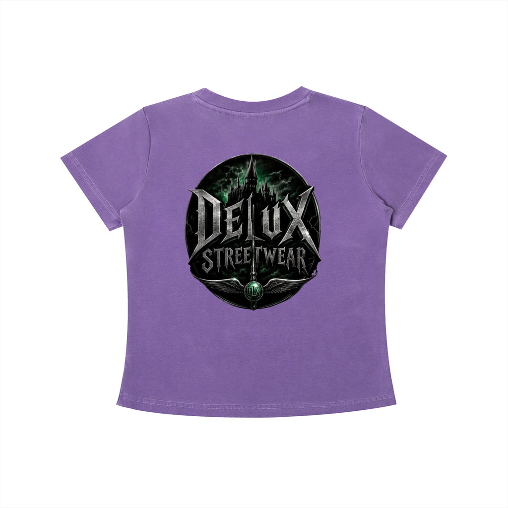 DeLuX Vintage Wash Slim Fit T-shirt