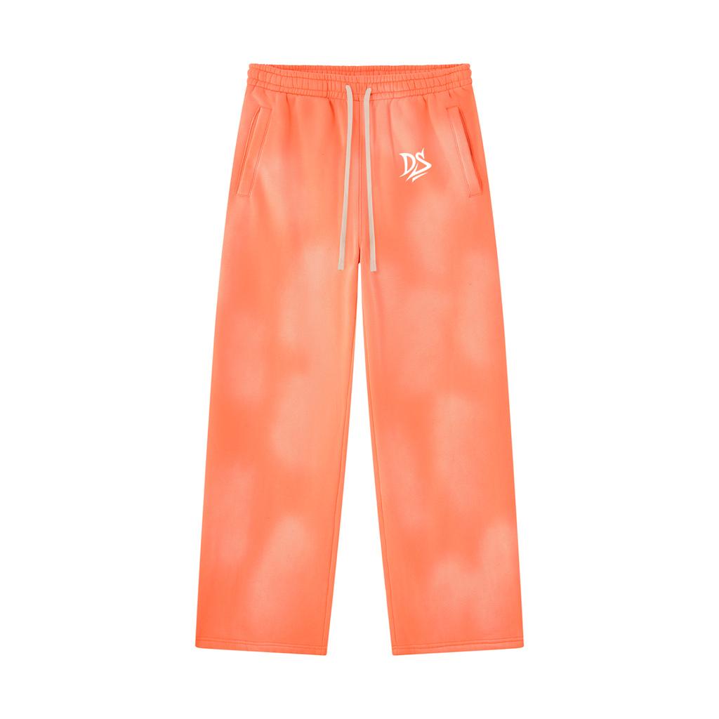 Unisex Sunfade Wide Leg Fleece Sweatpants