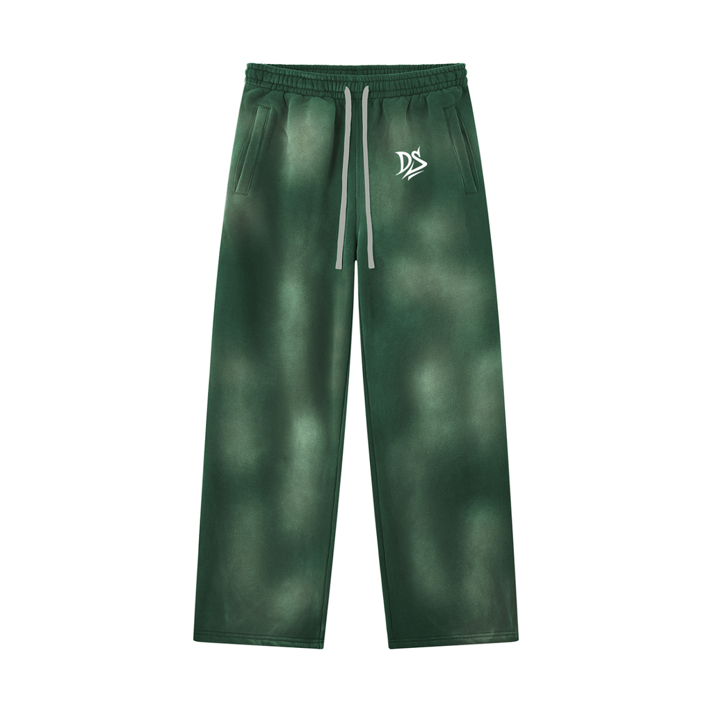 Unisex Sunfade Wide Leg Fleece Sweatpants