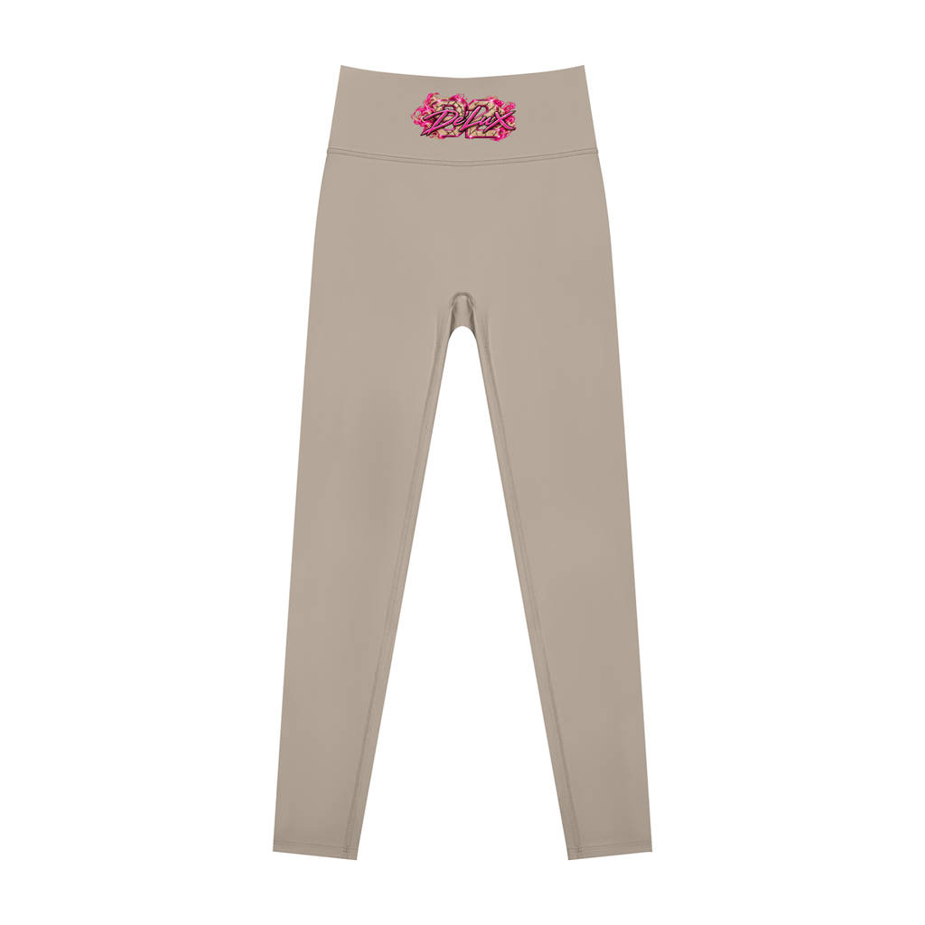 DeLuX Women's Lycra High Waisted Yoga Leggings