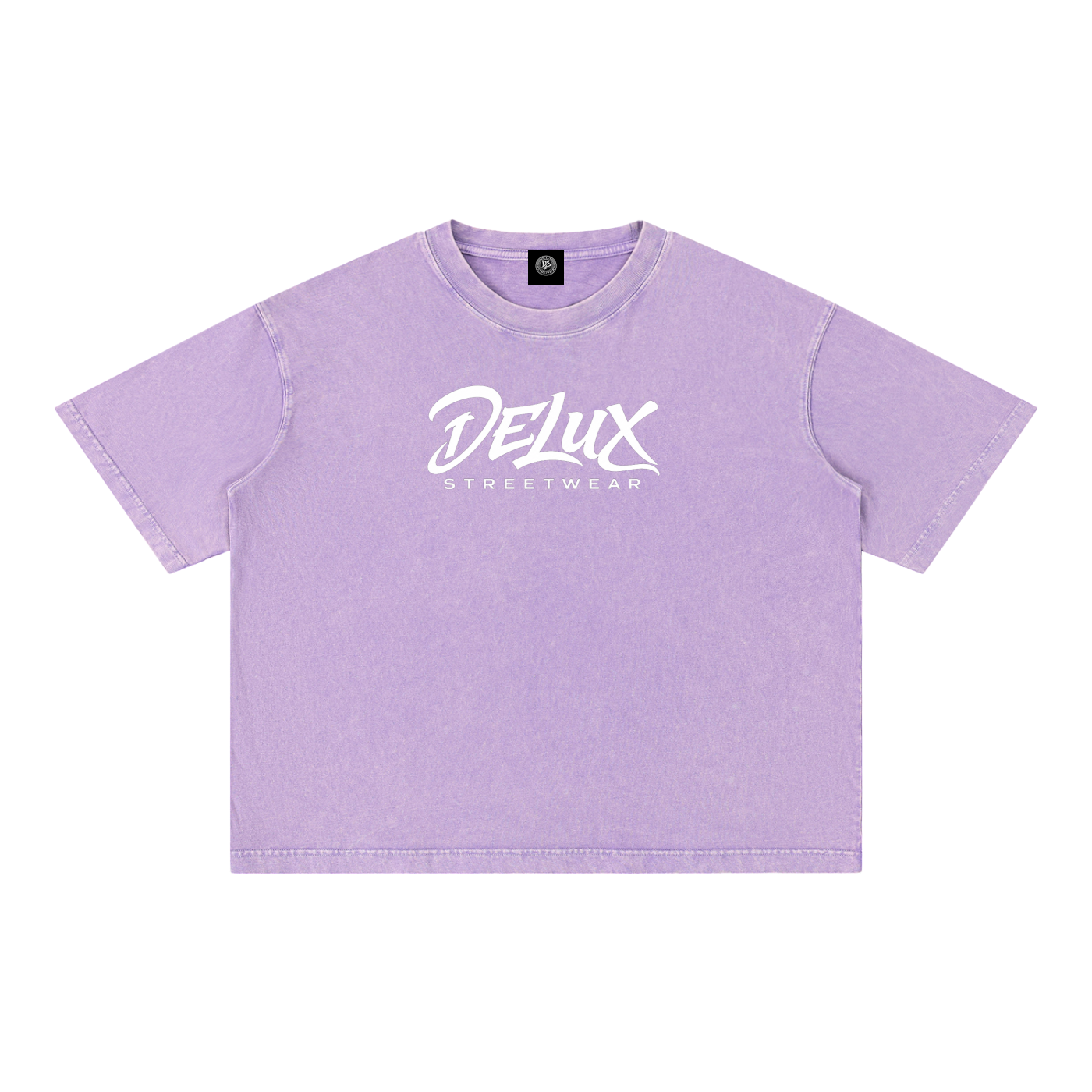 DeLuX Mineral Wash Boxy Cotton T-Shirt