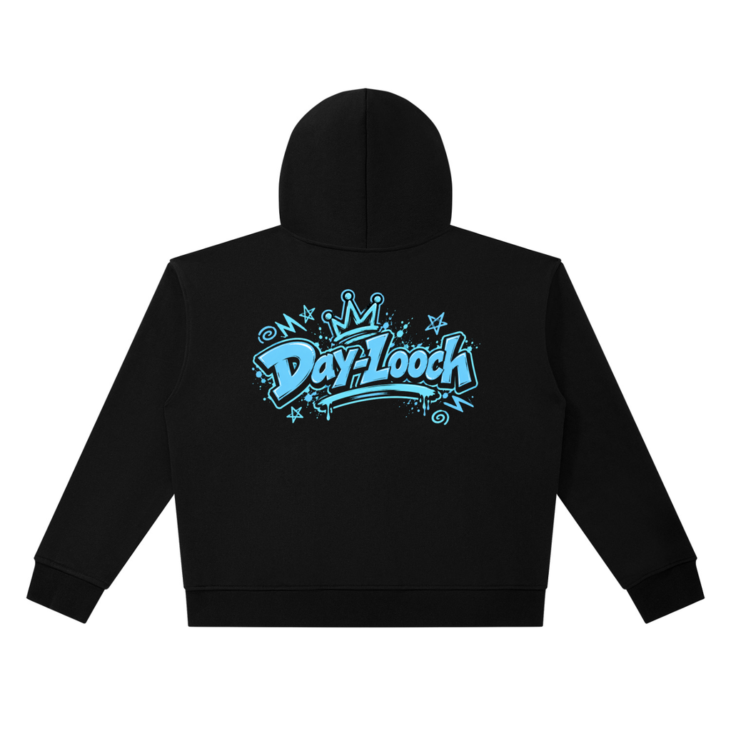 DeLuX Heavyweight Full Zip Boxy Hoodie