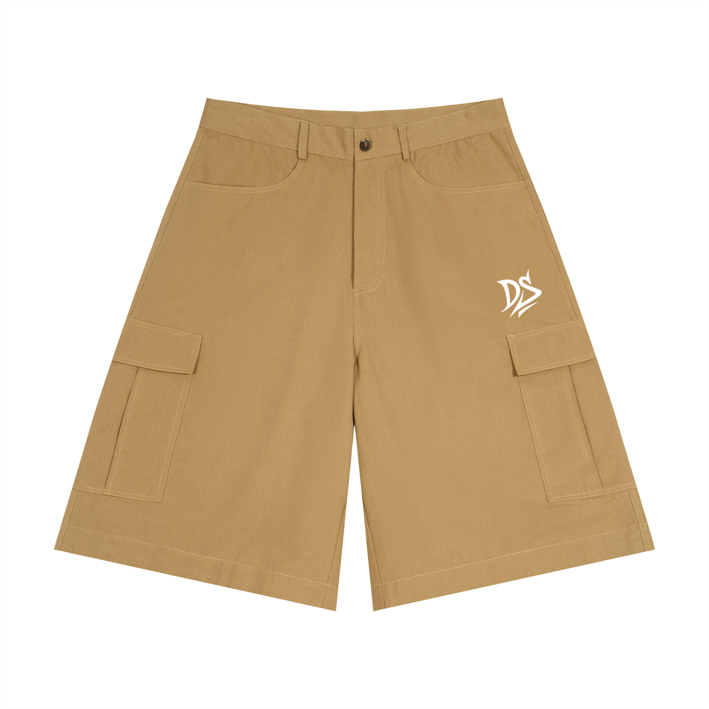 Unisex Woven Cargo Shorts