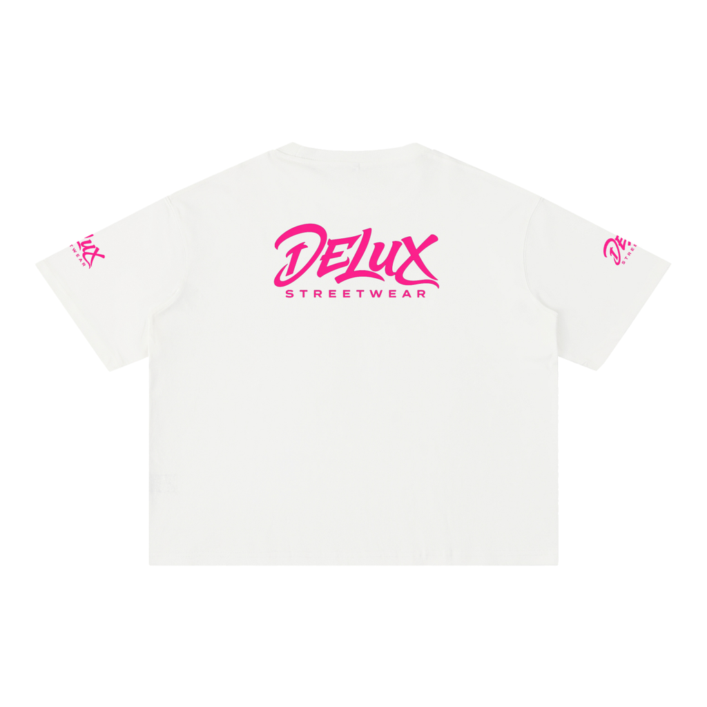 DeLuX Mineral Wash Boxy Cotton T-Shirt