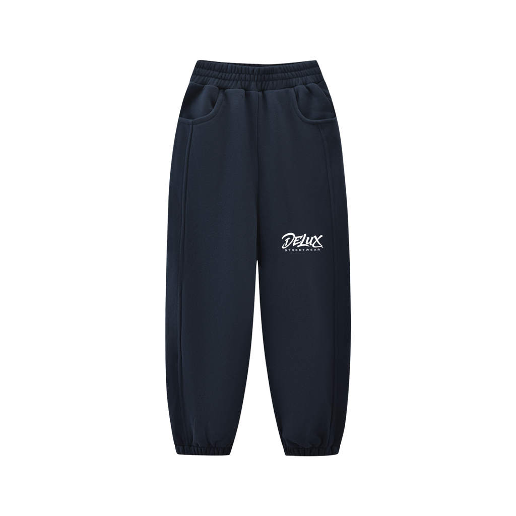 DeLuX Essential Kids' Fleece Jogged Sweatpants