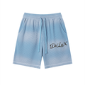 Unisex Sunfade Waffle Raw Hem Shorts