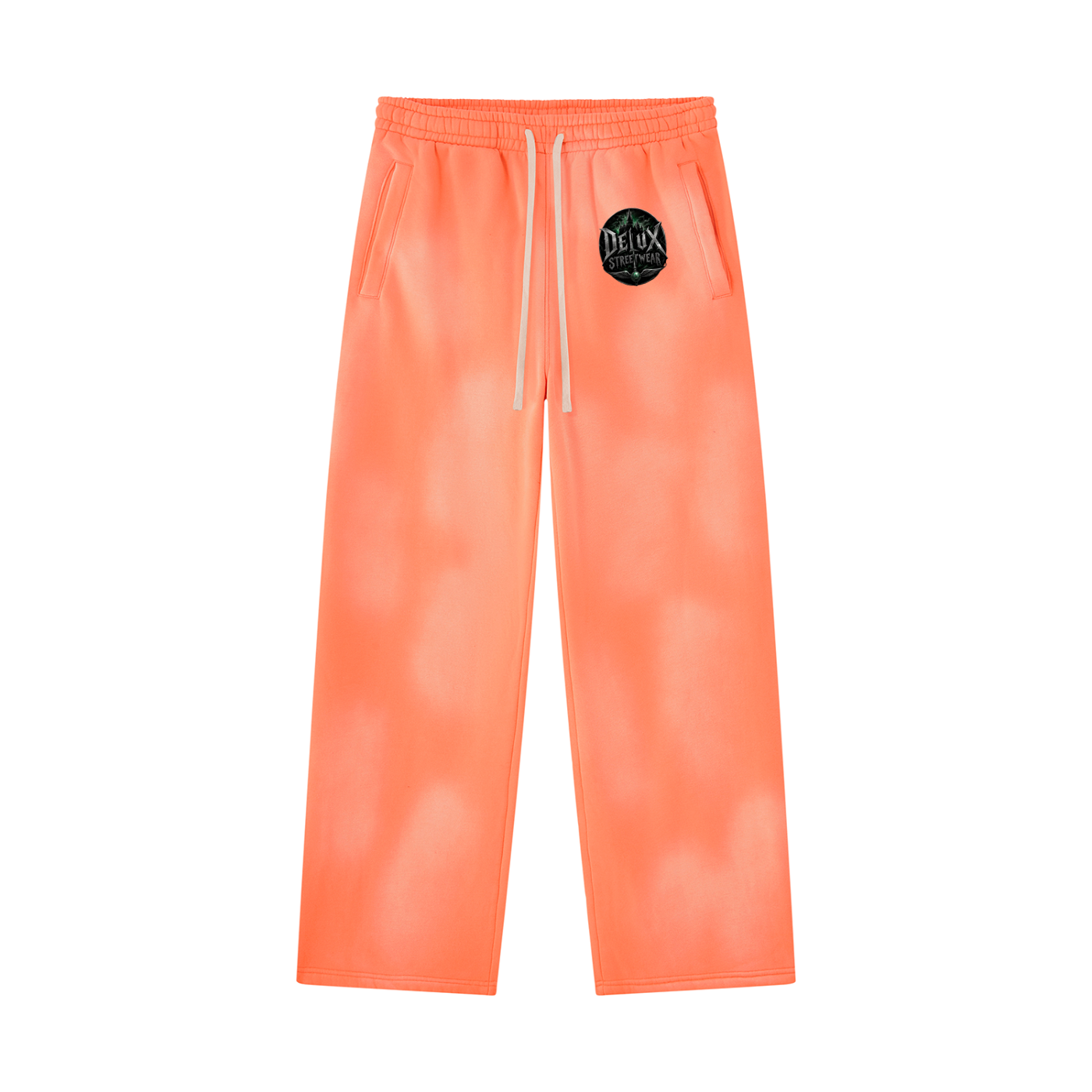 DeLuX Sunfade Wide Leg Fleece Sweatpants
