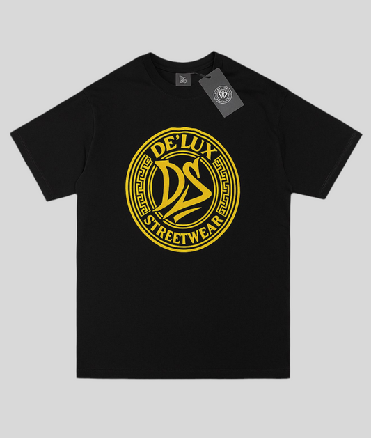 DE’LUX Streetwear Black/Yellow T-Shirt