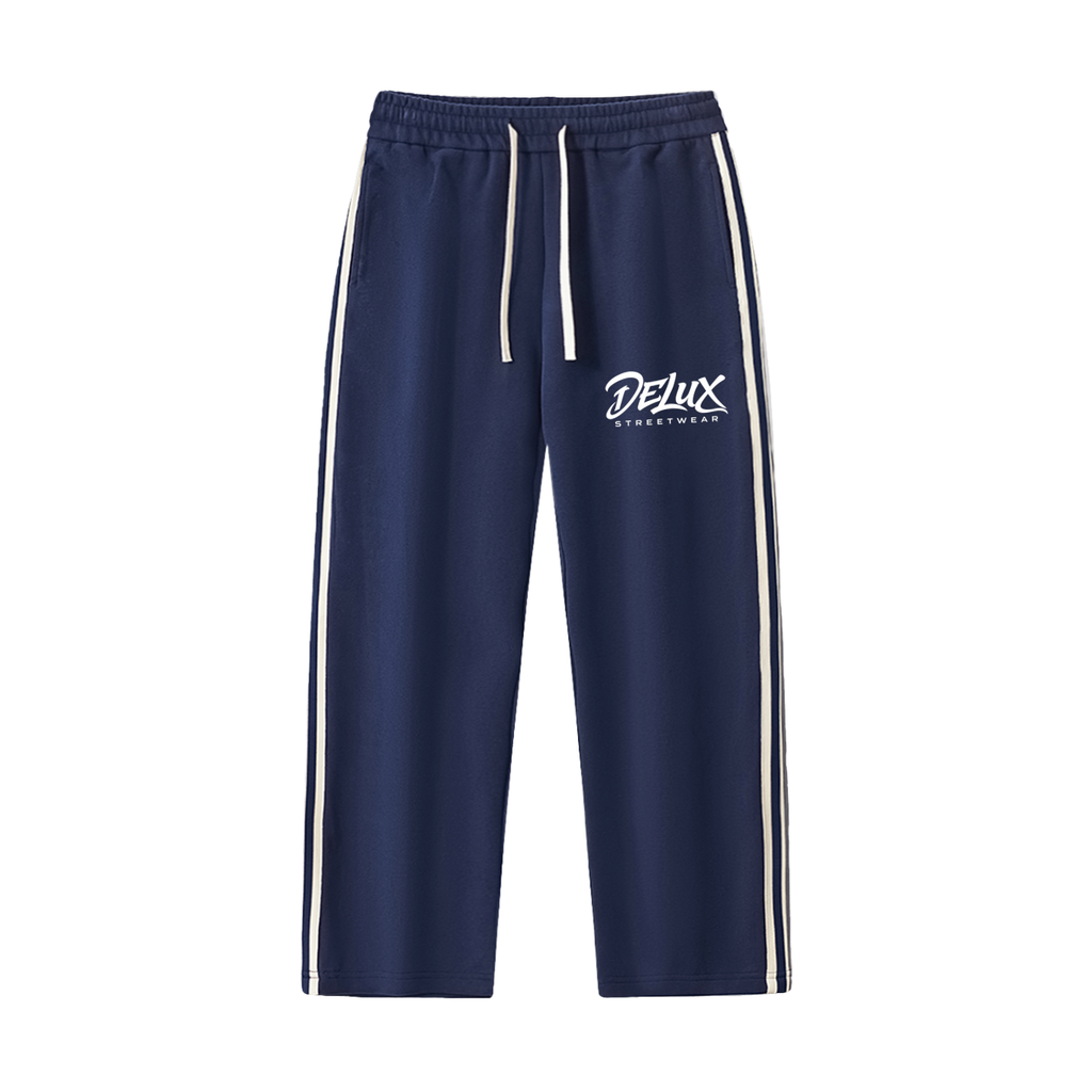 DeLuX Side-Stripe Straight-Leg  Pants