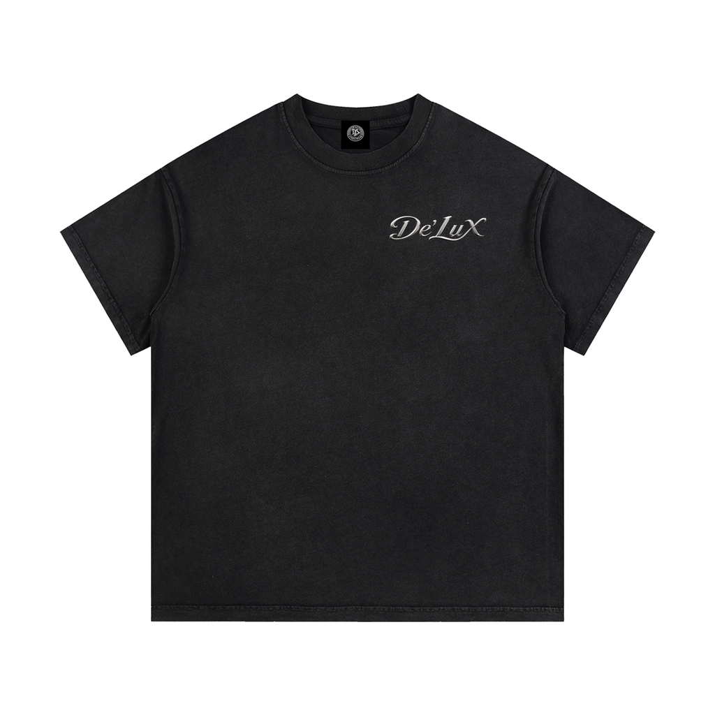 DeLuX Vintage Wash Cotton T-Shirt