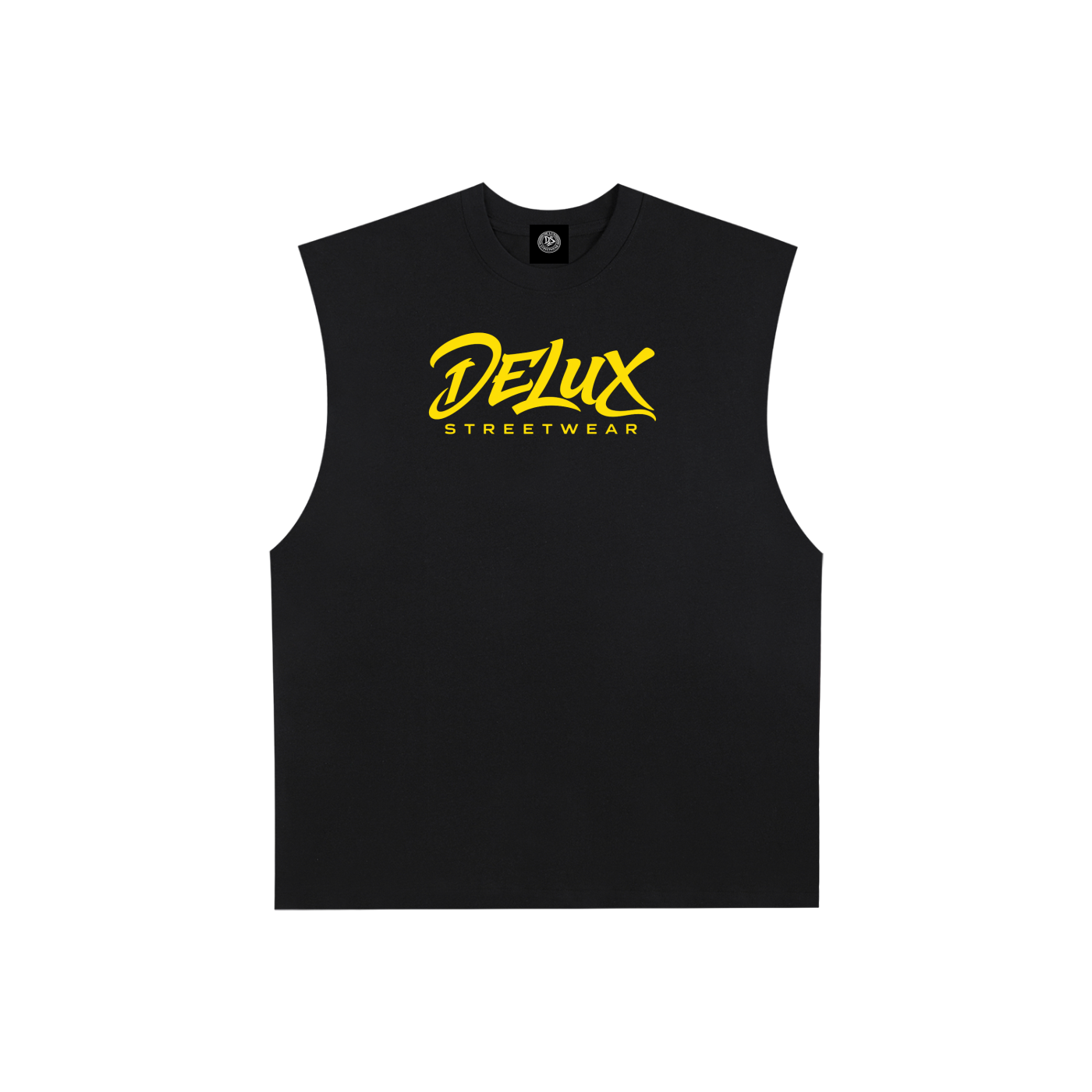 DeLuX Raw Edge Cotton Tank Top