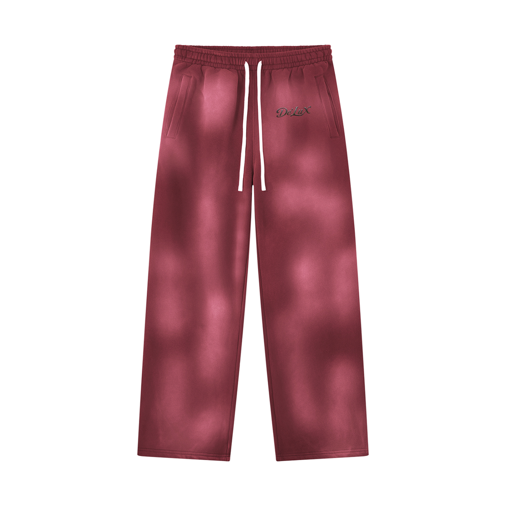 DeLuX Sunfade Wide Leg Fleece Sweatpants