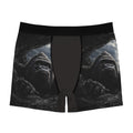 DeLUX Gorilla Cave Boxer Briefs — Men's All-Over Print Athletic Underwear