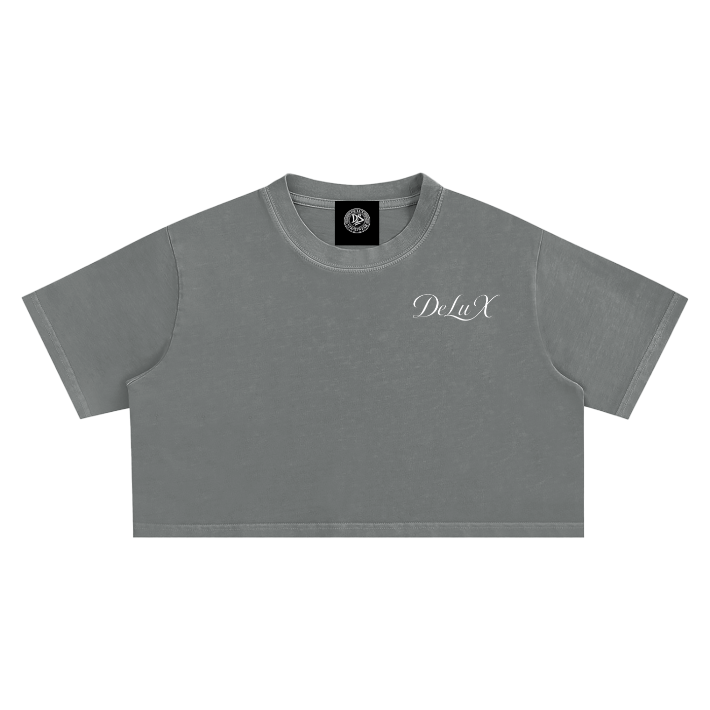 Snow Washed Crop Top