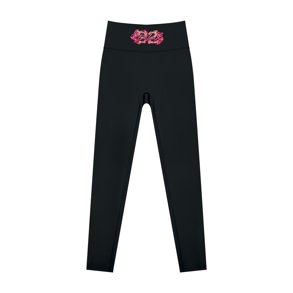 DeLuX Women's Lycra High Waisted Yoga Leggings