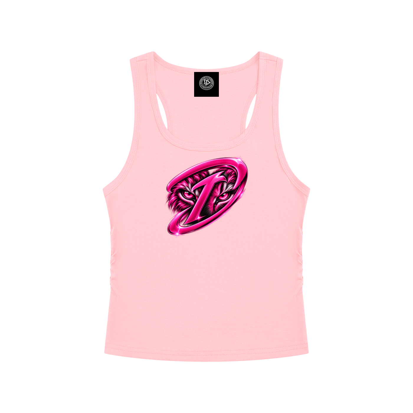 DeLuX Women’s Ruched Tank Top