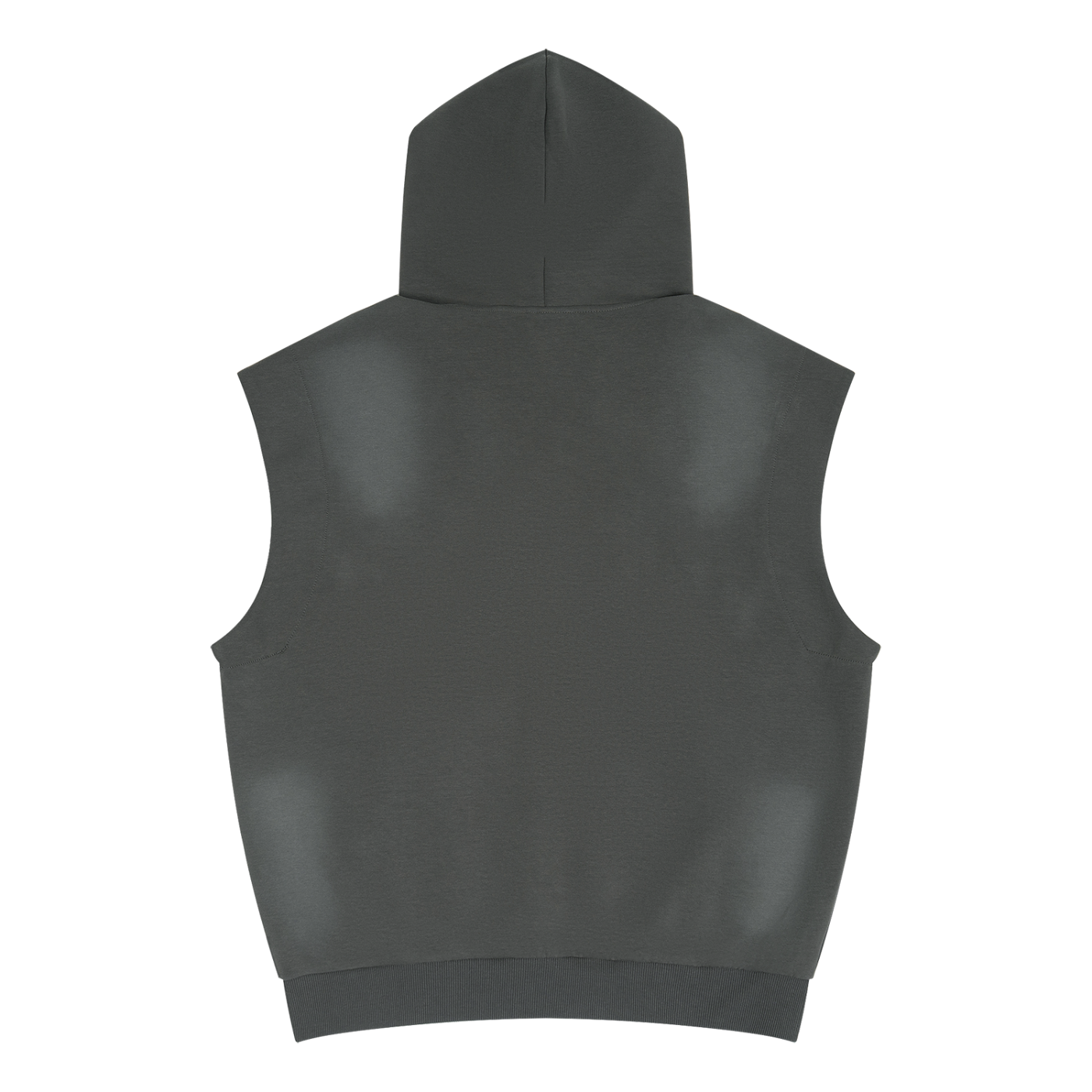 DeLuX Vintage Wash Sun Fade Sleeveless Hoodie