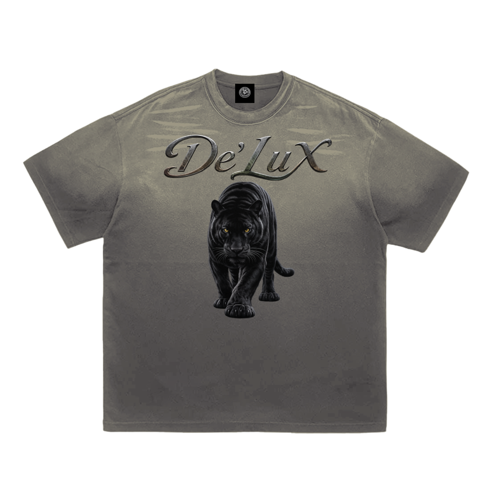 Panther Stripe Gradient Washed T-Shirt