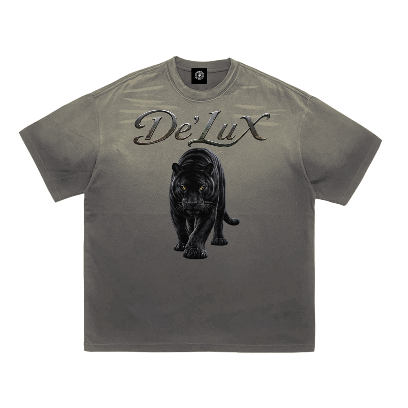 Panther Stripe Gradient Washed T-Shirt