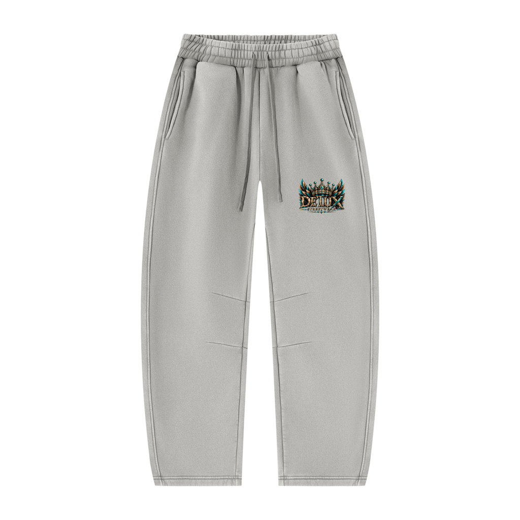 DeLuX Barrel Leg Fleece Sweatpants
