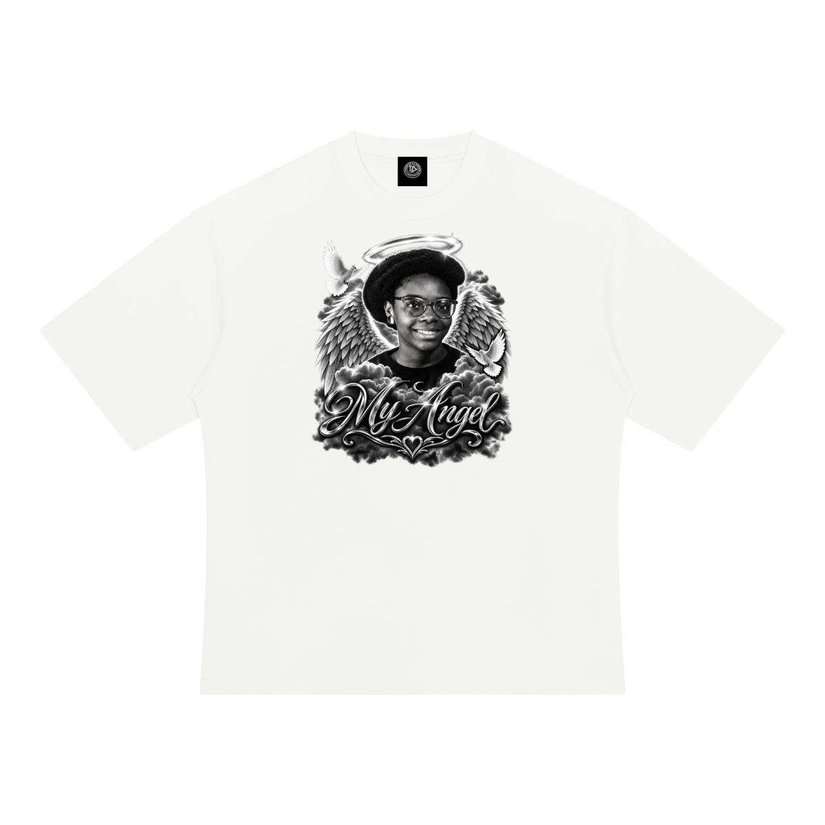 DeLuX "My Angel" Heavyweight Oversized T-Shirt