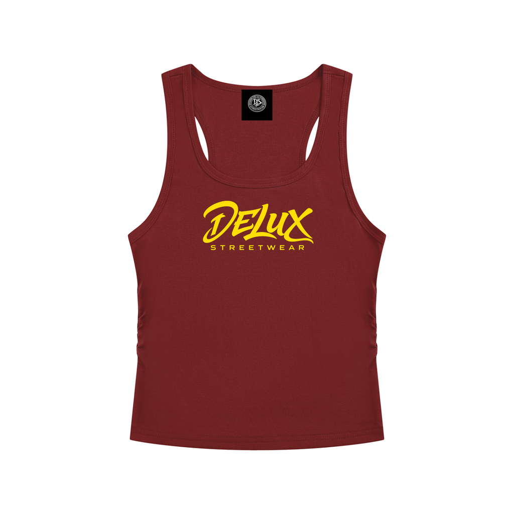 DeLuX Women’s Ruched Tank Top