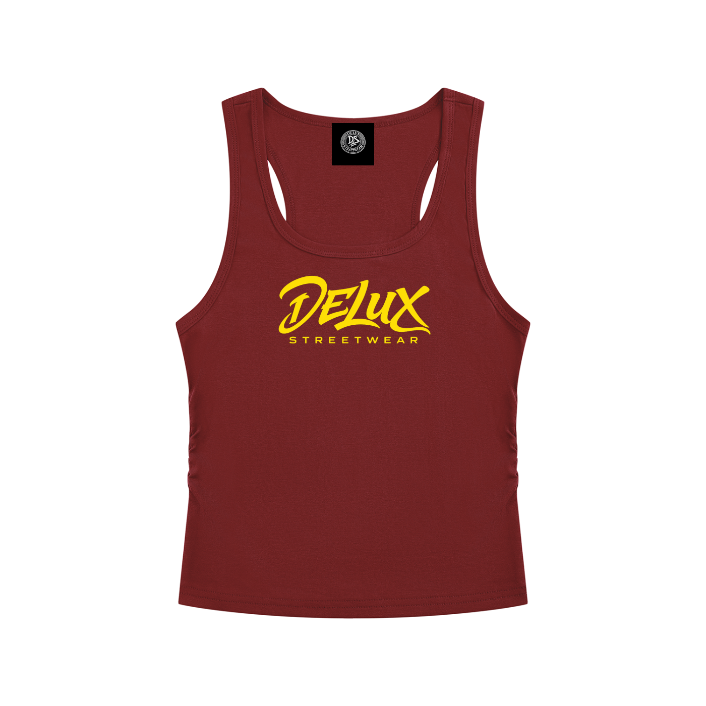DeLuX Women’s Ruched Tank Top